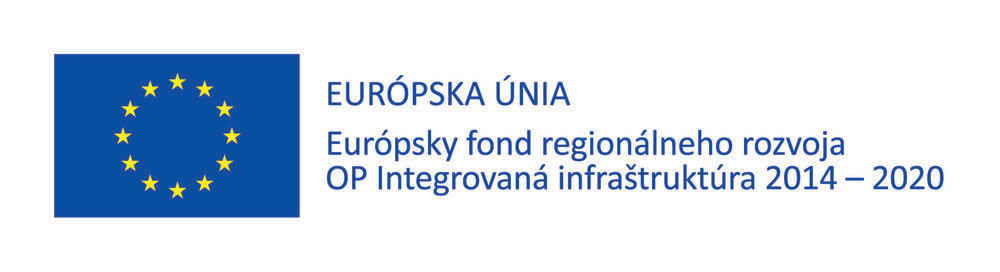 Európsky fond regionálneho rozvoja OP Integrovaná infraštruktúra 2014 - 2020