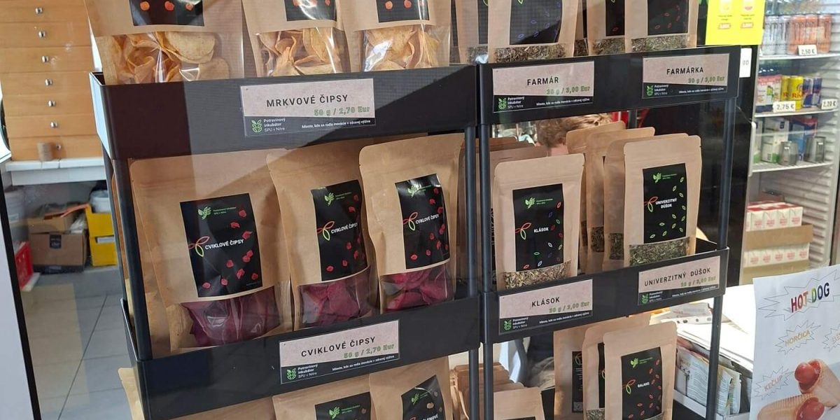 Produkty z Potravinového inkubátora