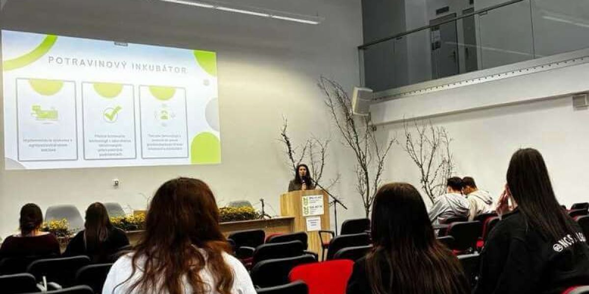 V našom Potravinovom inkubátore sme privítali žiakov zo Strednej odbornej školy potravinárskej v Nitre 1